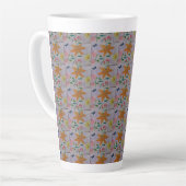 Tasse Latte Lily orange (Angle gauche)