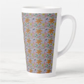 Tasse Latte Lily orange (Droite)