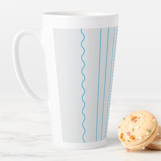 Tasse Latte Linge de Côte (En situation)