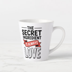 Tasse Latte "L'Ingrédient Secret Est Toujours Amoureux