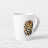 Tasse Latte Lion (Angle droit)