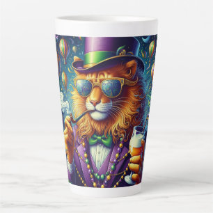 Tasse Latte Lion/Louisiana Mardi Gras