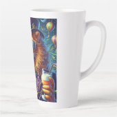 Tasse Latte Lion/Louisiana Mardi Gras (Droite)