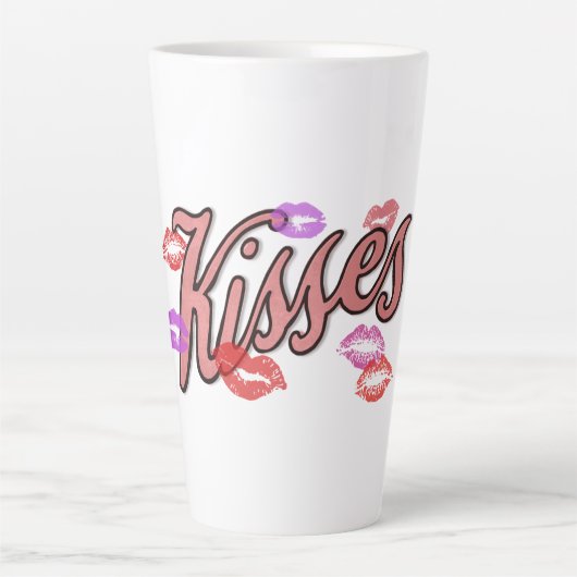 TASSE LATTE LIP KISSES (Devant)