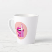 Tasse Latte Lips (Angle gauche)