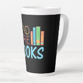 Tasse Latte Lire plus de livres (Angle droit)
