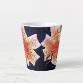 Tasse Latte Lis de tigres (Devant)