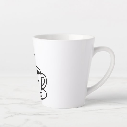 Tasse Latte Little sips , Big smiles (Droite)