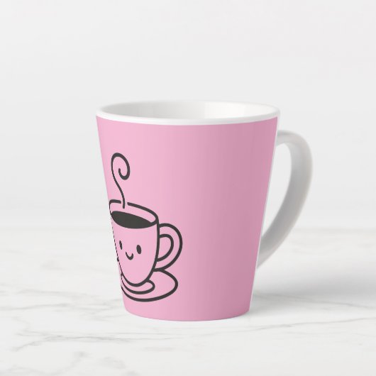 Tasse Latte Little sips , Big smiles (Angle droit)