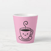 Tasse Latte Little sips , Big smiles (Devant)