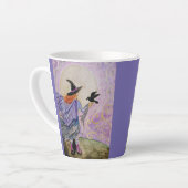 Tasse Latte Little Witch et Raven 2 (Angle gauche)
