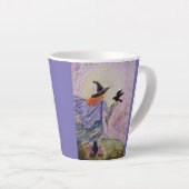 Tasse Latte Little Witch et Raven 2 (Angle droit)