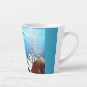 Tasse Latte Littoral de Watson Lake Thunder_Cove (Droite)