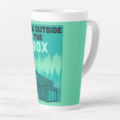 Tasse Latte Livraison Conteneur Home (Angle droit)