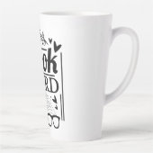 Tasse Latte Livre de devis mignon amusant Nerd (Droite)