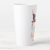 Tasse Latte Livre Nerd - Book Lovers | Lecture (Devant)