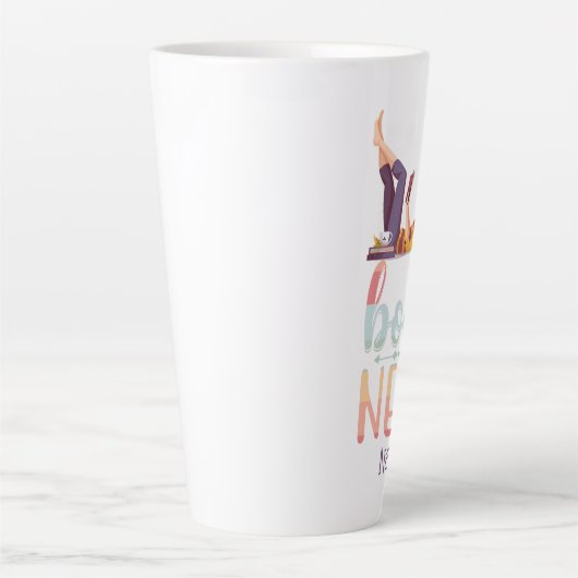 Tasse Latte Livre Nerd - Book Lovers | Lecture (Devant)
