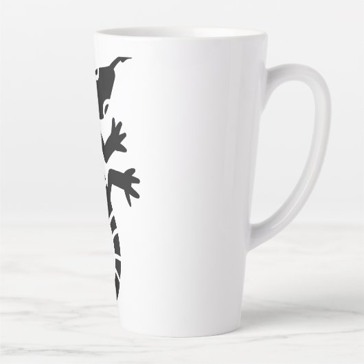 Tasse Latte Lizard tribal (Droite)