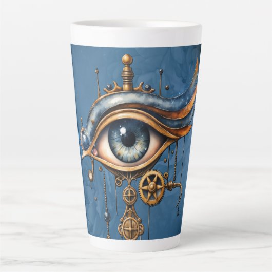 Tasse Latte L'oeil de l'univers (Devant)