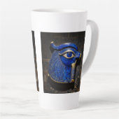 Tasse Latte L'œil égyptien (Angle droit)