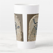 Tasse Latte L'œil égyptien (Devant)