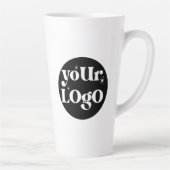 Tasse Latte Logo d'entreprise personnalisé (Droite)