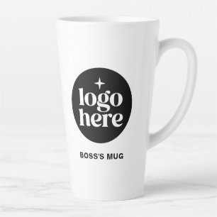 Tasse Latte Logo d'entreprise personnalisé pour employés