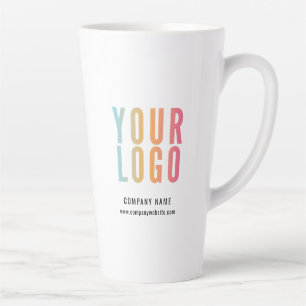 Tasse Latte Logo d'entreprise promotionnel