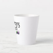 Tasse Latte Logo II de la Société des coléoptéristes (Devant)