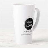 Tasse Latte Logo promotionnel personnalisé (Angle droit)