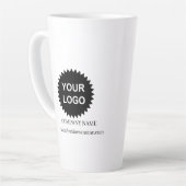 Tasse Latte Logo promotionnel personnalisé (Angle gauche)