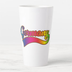 Tasse Latte logo Rainbow Allemagne