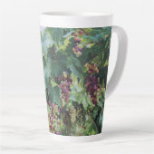 Tasse Latte Loire Valley Vineyard – French Grape Painting (Angle droit)