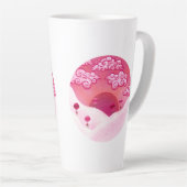 Tasse Latte Lollipops et beaux nuages (Angle droit)