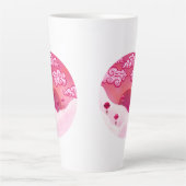 Tasse Latte Lollipops et beaux nuages (Devant)