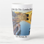 Tasse Latte London Bridge Lake Havasu (Devant)