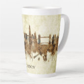 Tasse Latte London England City (Angle droit)