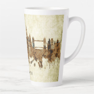 Tasse Latte London England City