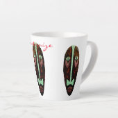 Tasse Latte Long Tonnerre de Masque Tiki (Angle droit)