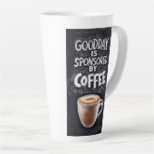 Tasse Latte Longue Musique (Angle droit)