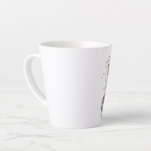 Tasse Latte Loup (Angle gauche)