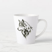 Tasse Latte Loup (Droite)