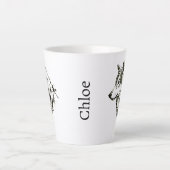 Tasse Latte Loup (Devant)