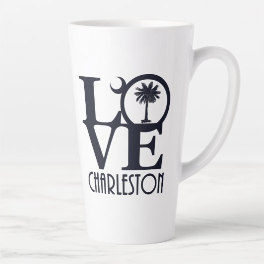 Tasse Latte LOVE Charleston Tall (Droite)
