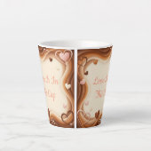 Tasse Latte Love Is In This Cup (Devant)