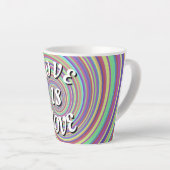 Tasse Latte Love Is Love Fierté (Angle droit)