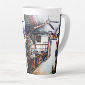 Tasse Latte Love is Not a Wall, It's a Bridge (Angle droit)