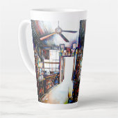Tasse Latte Love is Not a Wall, It's a Bridge (Angle gauche)