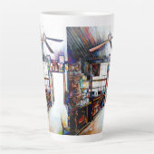 Tasse Latte Love is Not a Wall, It's a Bridge (Devant)