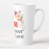 Tasse Latte Love & Romance - Saint Valentin (Droite)